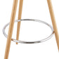 Bar table LARRY - white - wood