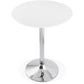 Bar table LYNN - white - wood