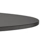 Bar table LYNN - black - wood