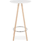 Bar table DEBOO - white - wood