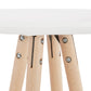 Bar table DEBOO - white - wood