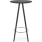 Bar table DEBOO - black - wood