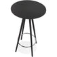 Bar table DEBOO - black - wood