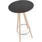 Bar table DEBOO - black - wood