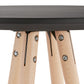 Bar table DEBOO - black - wood