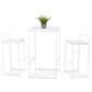 Bartafel MILLIE - wit - hout