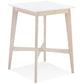 Bar table KOKIDO - white - wood
