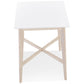 Bar table KOKIDO - white - wood