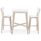 Bar table KOKIDO - white - wood