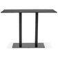Bar table VAXA - black - wood