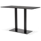 Bar table VAXA - black - wood