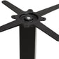 Bar table VAXA - black - wood