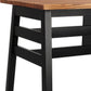 Bar table MAYO - brown - wood