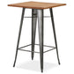 Bar table FRANKLIN - brown - wood
