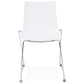 Chair - TIKADA - white - plastic