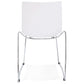 Chair - TIKADA - white - plastic