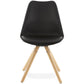 Chair TOLIK - black - plastic