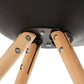 Chair TOLIK - black - plastic