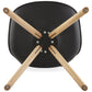 Chair TOLIK - black - plastic