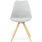 Chair TOLIK - gray - plastic
