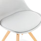 Chair TOLIK - gray - plastic