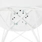 Chair FABRIK - white - plastic