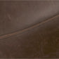 Chair BIFF - brown - imitation leather