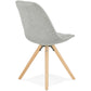 Chair BRASA - gray - fabric