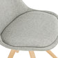 Chair BRASA - gray - fabric