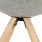 Chair BRASA - gray - fabric