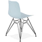 Chair FIFI - blue - plastic