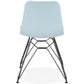 Chair FIFI - blue - plastic