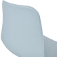 Chair FIFI - blue - plastic