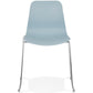 Chair BEE - blue - plastic