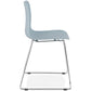 Chair BEE - blue - plastic