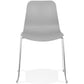 Chair BEE - gray - plastic
