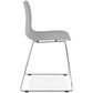 Chair BEE - gray - plastic