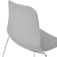 Chair BEE - gray - plastic