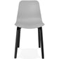 Chair MONARK - gray - plastic