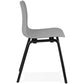 Chair MONARK - gray - plastic