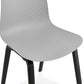 Chair MONARK - gray - plastic