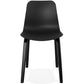 Chair MONARK - black - plastic
