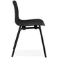 Chair MONARK - black - plastic