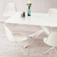 Chair DORIS - white - plastic