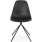 Chair DORIS - black - plastic