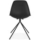 Chair DORIS - black - plastic