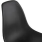 Chair DORIS - black - plastic