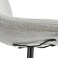 Chair FLOPPY - light gray - fabric