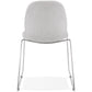 Chair SILENTO - light gray - fabric