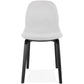 Chair CAPRI - light gray - fabric